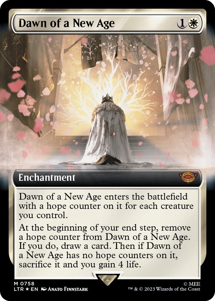 Dawn of a New Age (Extended Art) (Surge Foil) [LTR - 758]