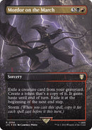 Mordor on the March (Borderless) (Surge Foil)