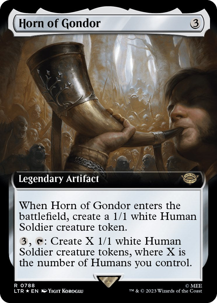 Horn of Gondor (Extended Art) (Surge Foil) [LTR - 788]