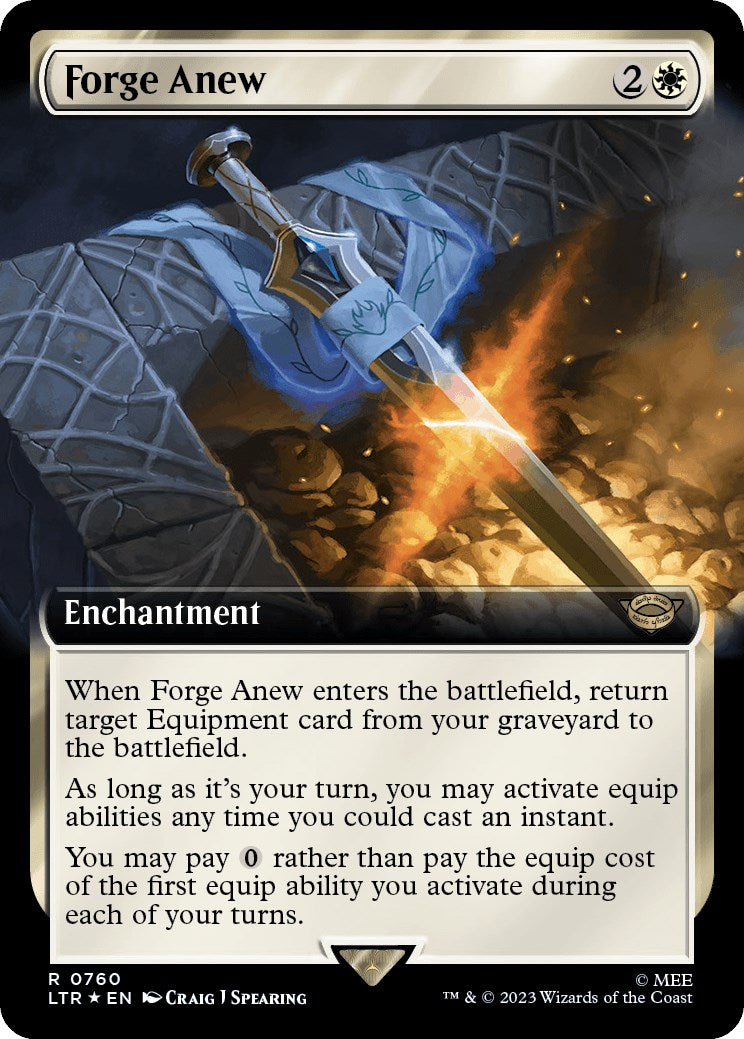 Forge Anew (Extended Art) (Surge Foil)