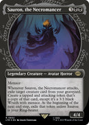 Sauron, the Necromancer (Showcase) (Surge Foil)
