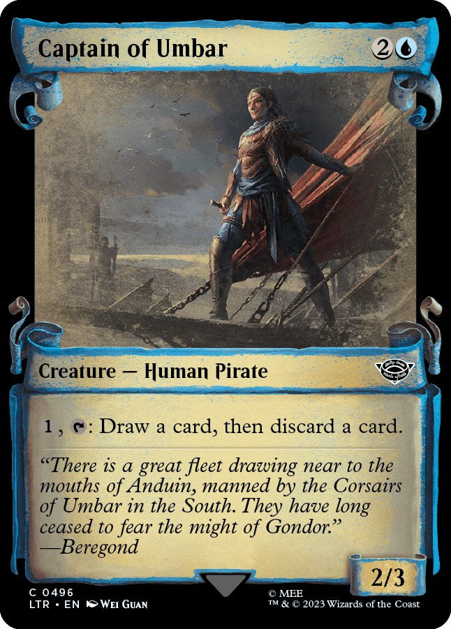 Captain of Umbar (Showcase Scrolls) [LTR - 496]