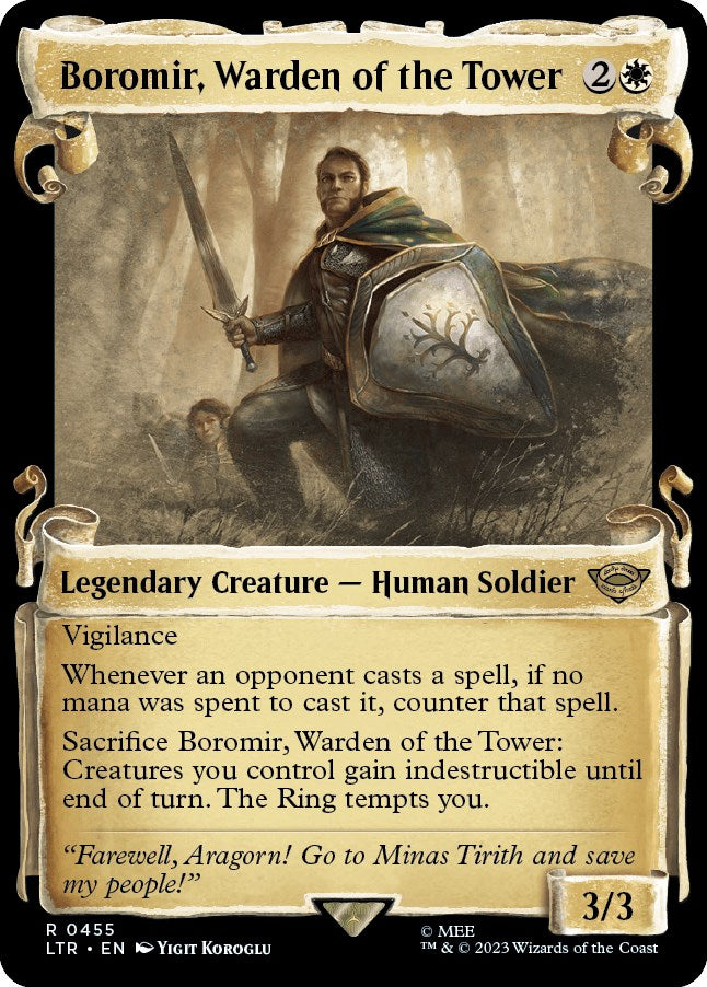Boromir, Warden of the Tower (Showcase Scrolls)