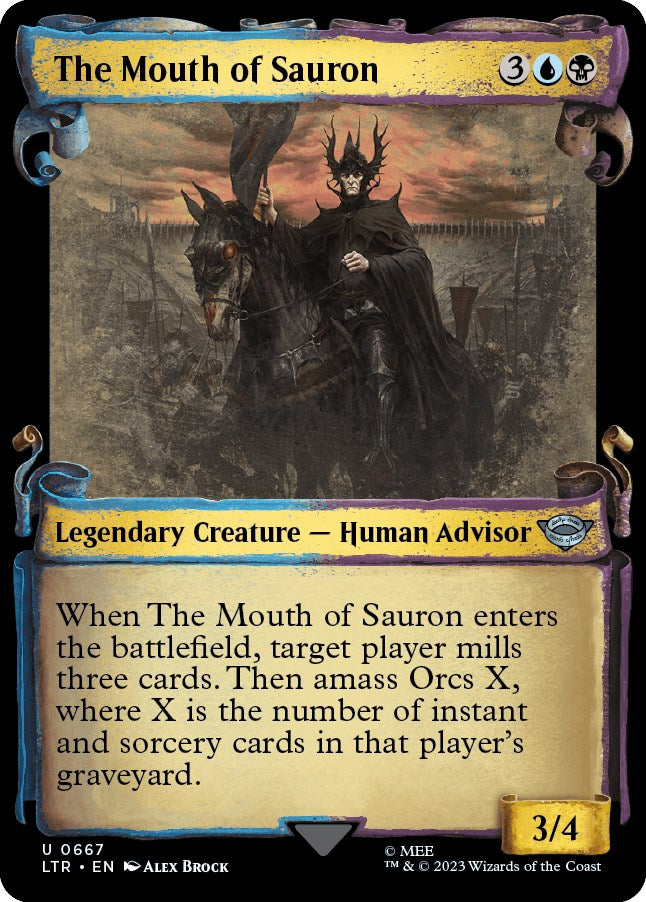 The Mouth of Sauron (Showcase Scrolls) [LTR - 667]