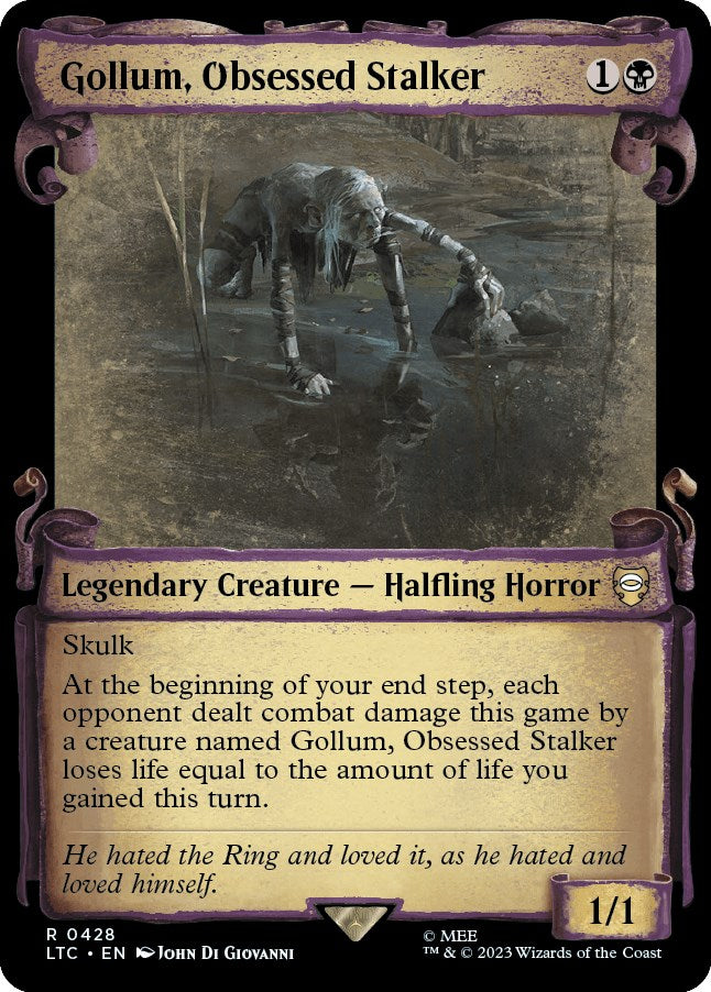 Gollum, Obsessed Stalker (Showcase Scrolls) [LTC - 428]