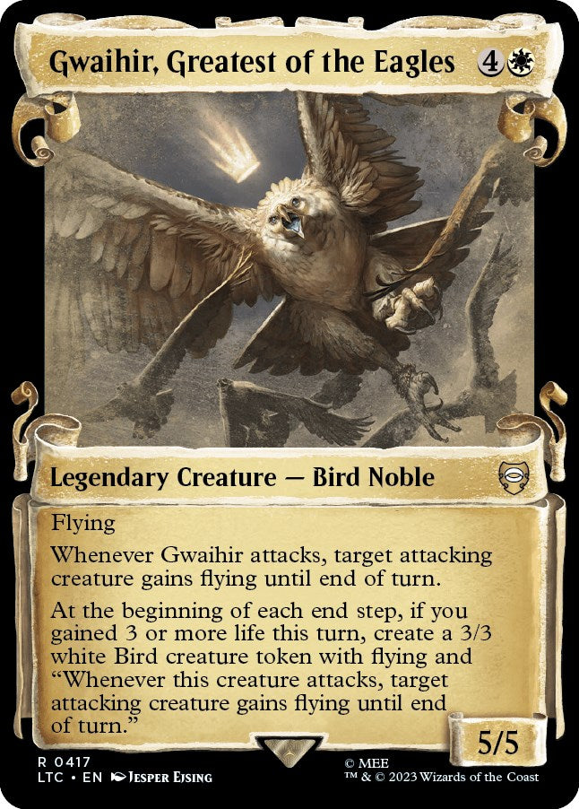 Gwaihir, Greatest of the Eagles (Showcase Scrolls)