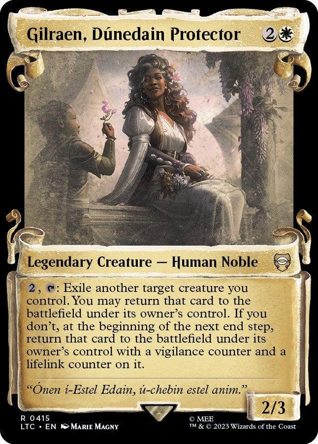 Gilraen, Dunedain Protector (Showcase Scrolls) [LTC - 415]