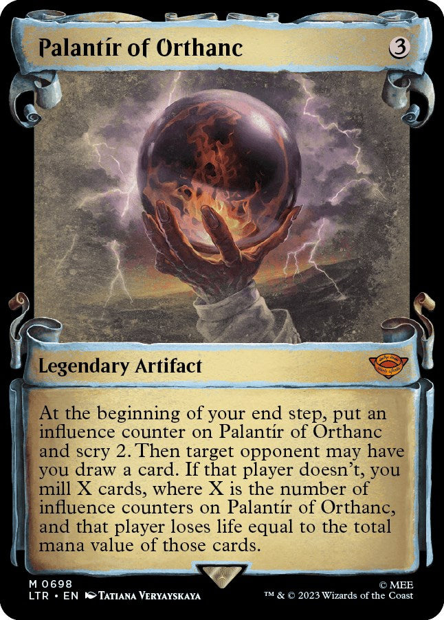 Palantir of Orthanc (Showcase Scrolls)