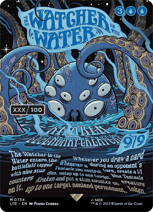 The Watcher in the Water (Borderless Poster) (Serialized) [The Lord of the Rings: Tales of Middle-Earth] | The Clever Kobold