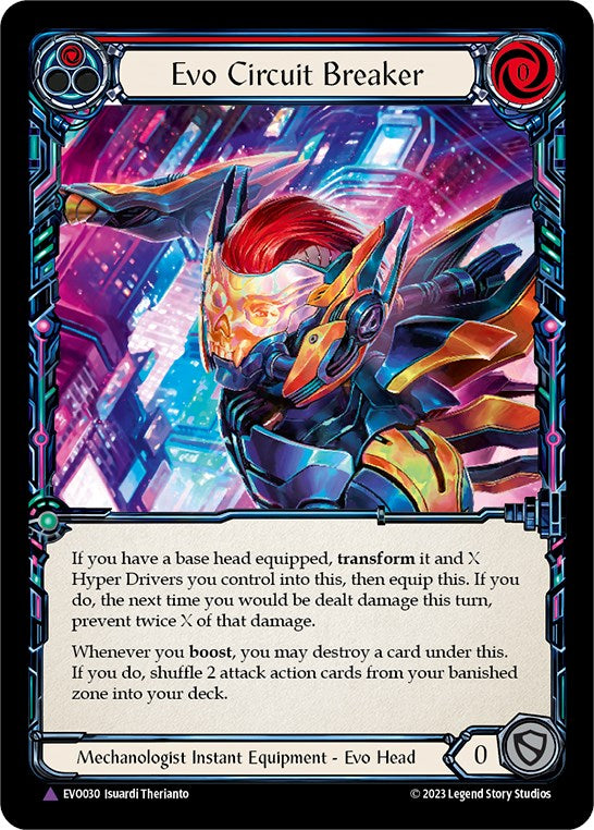 Evo Circuit Breaker (Marvel) [EVO030] (Bright Lights)  Cold Foil | The Clever Kobold