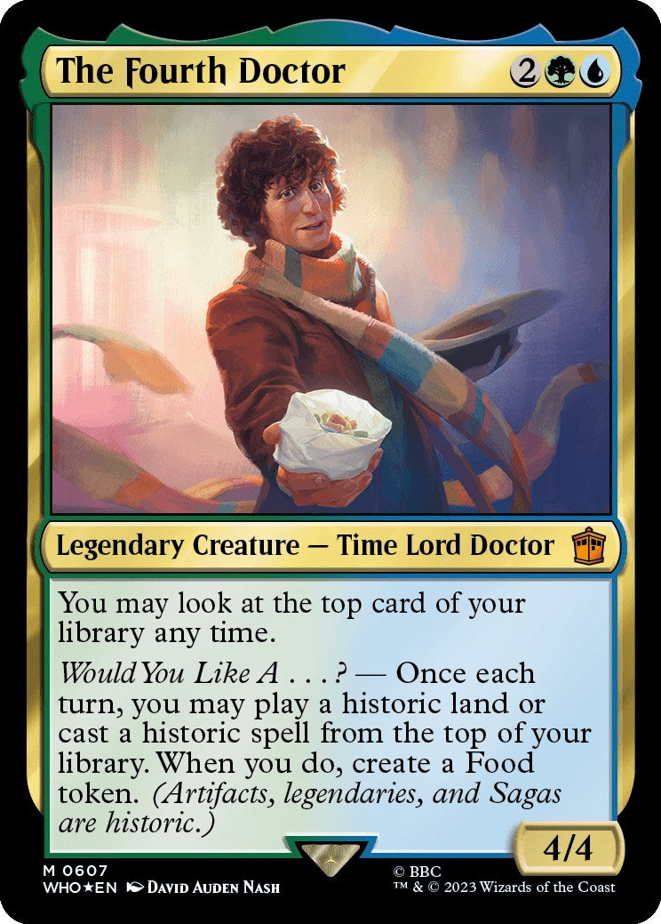 The Fourth Doctor (Surge Foil) [Doctor Who] | The Clever Kobold