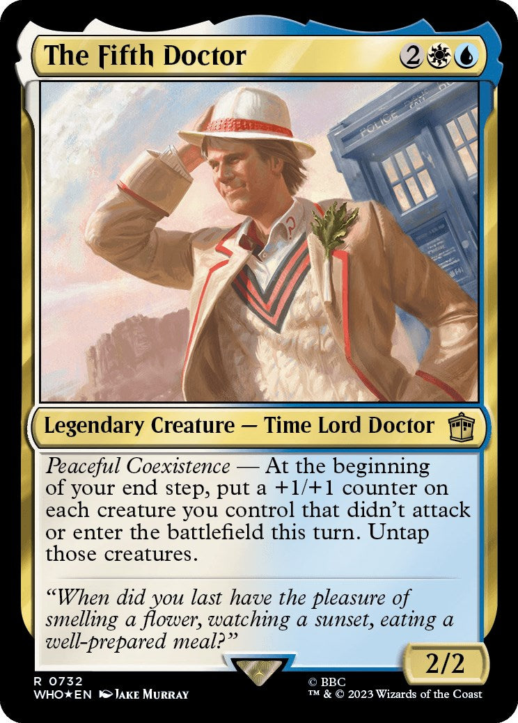 The Fifth Doctor (Surge Foil) [Doctor Who] | The Clever Kobold