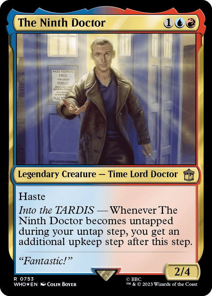 The Ninth Doctor (Surge Foil) [Doctor Who] | The Clever Kobold