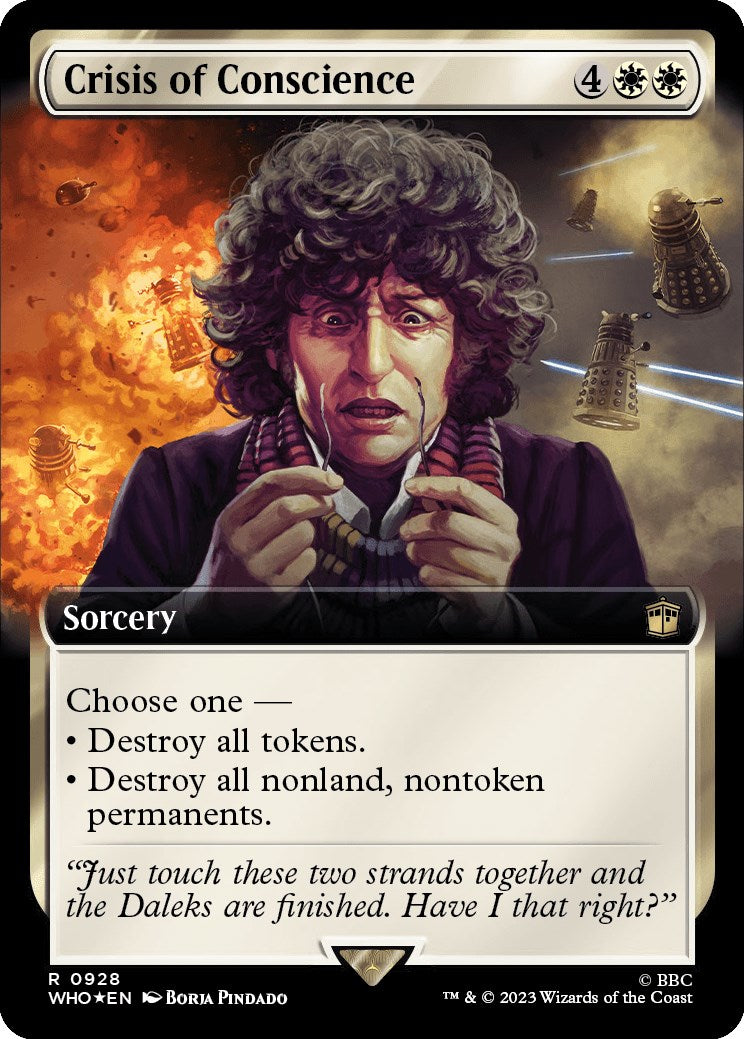 Crisis of Conscience (Extended Art) (Surge Foil) [Doctor Who] | The Clever Kobold