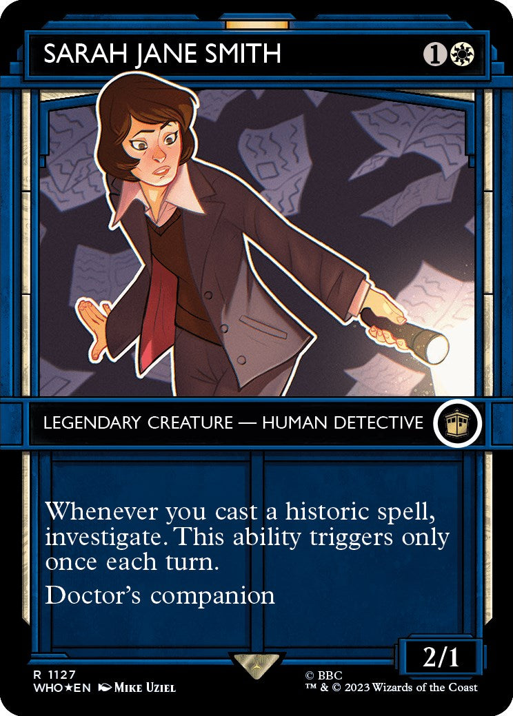 Sarah Jane Smith (Showcase) (Surge Foil) [Doctor Who] | The Clever Kobold