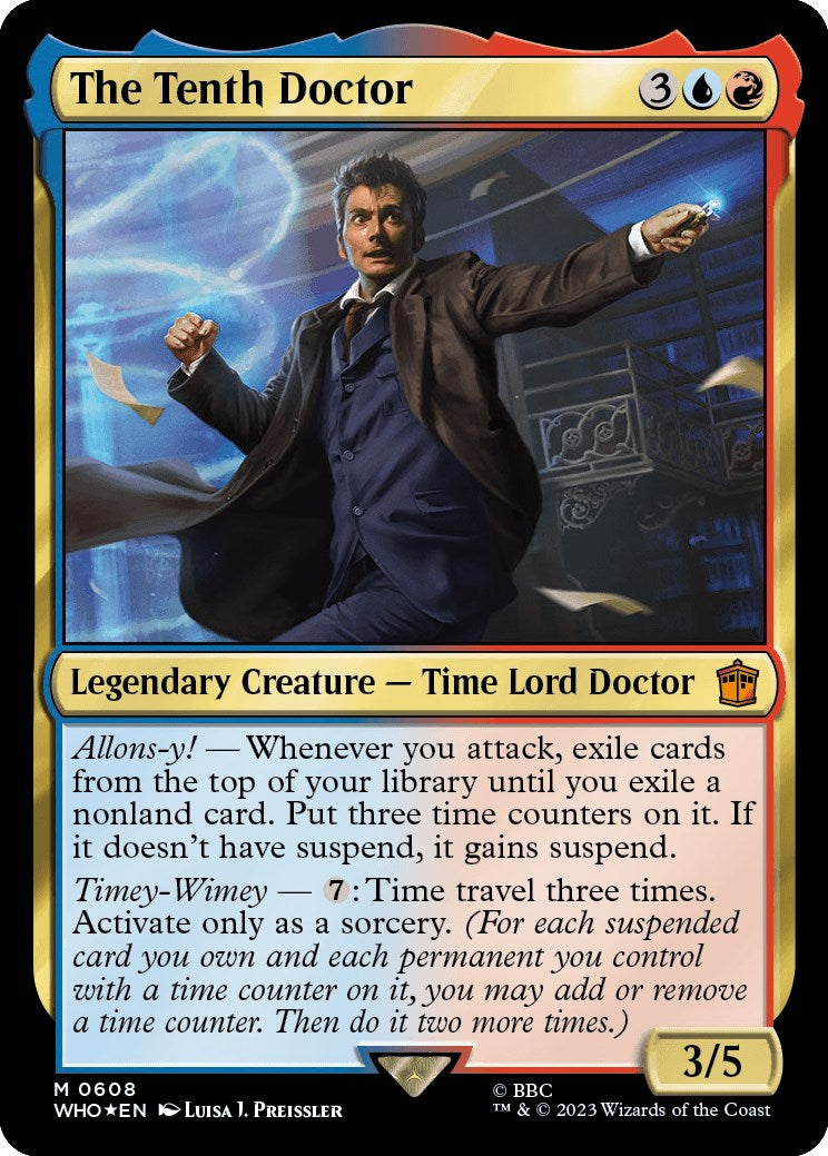 The Tenth Doctor (Surge Foil) [Doctor Who] | The Clever Kobold