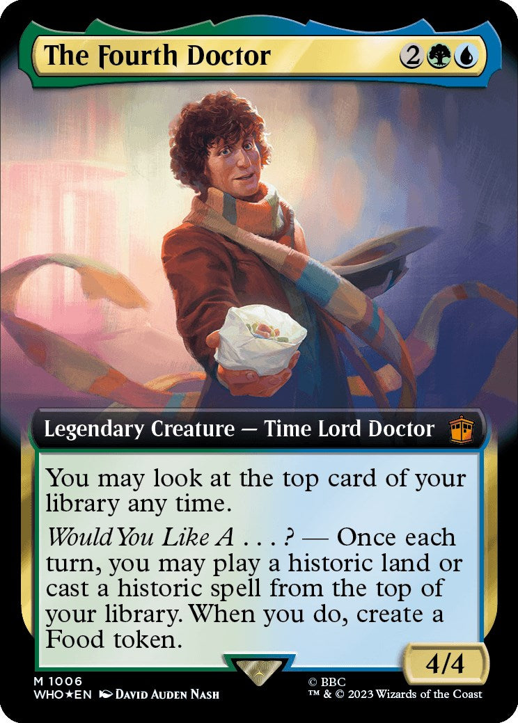 The Fourth Doctor (Extended Art) (Surge Foil) [Doctor Who] | The Clever Kobold