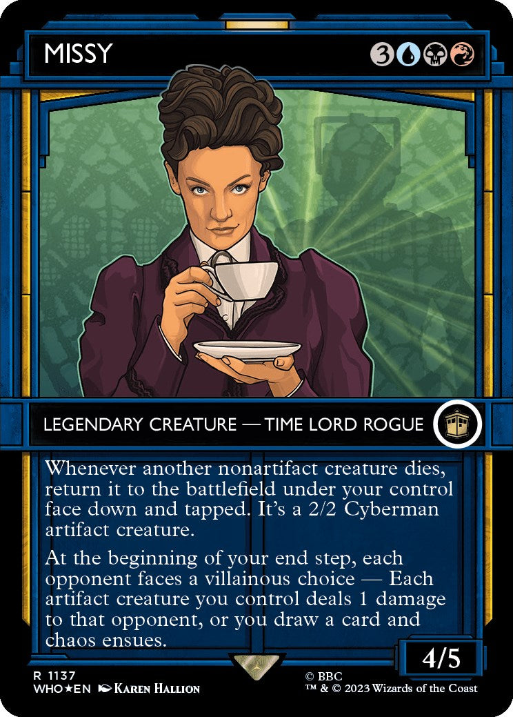 Missy (Showcase) (Surge Foil) [Doctor Who] | The Clever Kobold