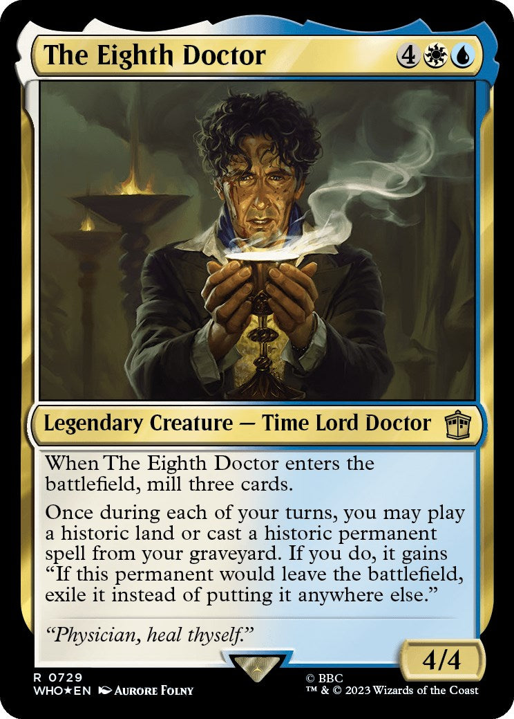 The Eighth Doctor (Surge Foil) [Doctor Who] | The Clever Kobold