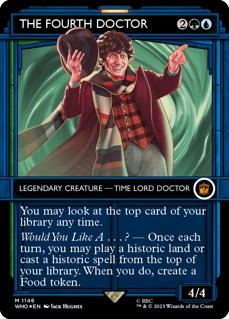 The Fourth Doctor (Showcase) (Surge Foil) [Doctor Who] | The Clever Kobold