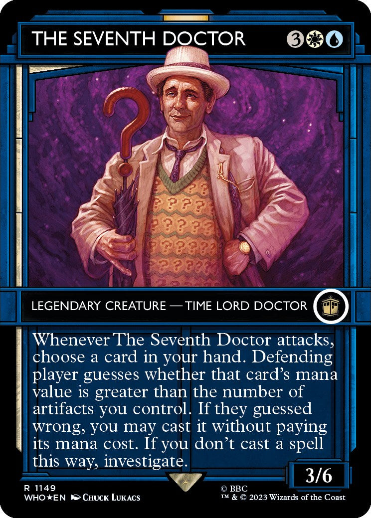 The Seventh Doctor (Showcase) (Surge Foil) [Doctor Who] | The Clever Kobold