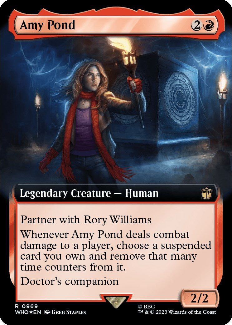 Amy Pond (Extended Art) (Surge Foil)