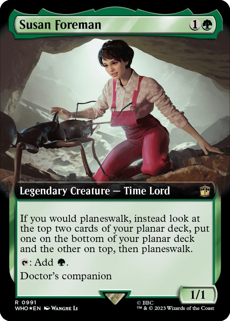 Susan Foreman (Extended Art) (Surge Foil) [Doctor Who] | The Clever Kobold