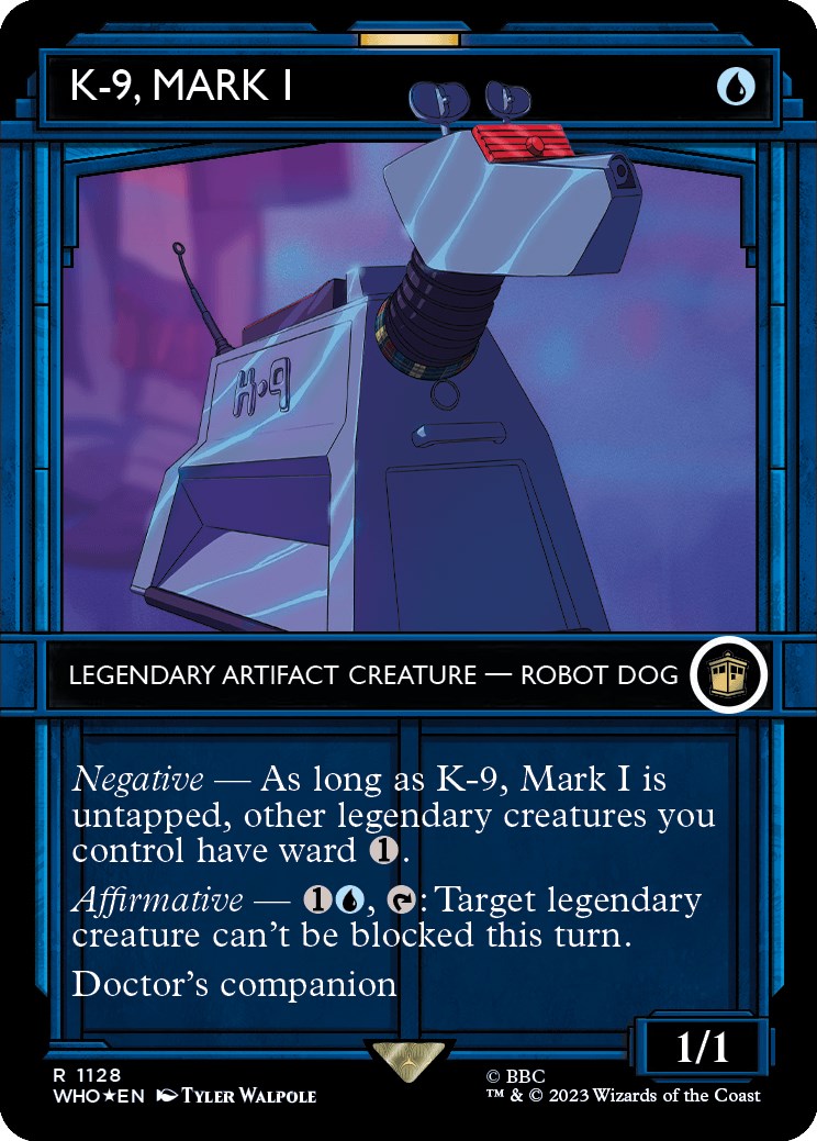 K-9, Mark I (Showcase) (Surge Foil) [Doctor Who] | The Clever Kobold