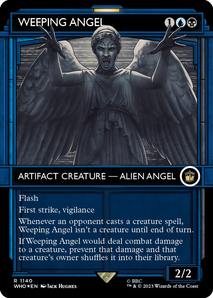 Weeping Angel (Showcase) (Surge Foil) [Doctor Who] | The Clever Kobold