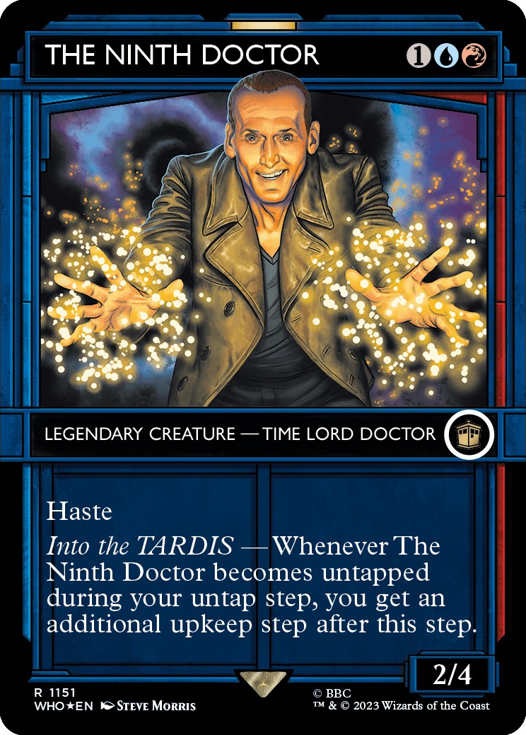 The Ninth Doctor (Showcase) (Surge Foil) [Doctor Who] | The Clever Kobold