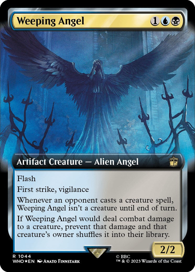 Weeping Angel (Extended Art) (Surge Foil) [Doctor Who] | The Clever Kobold