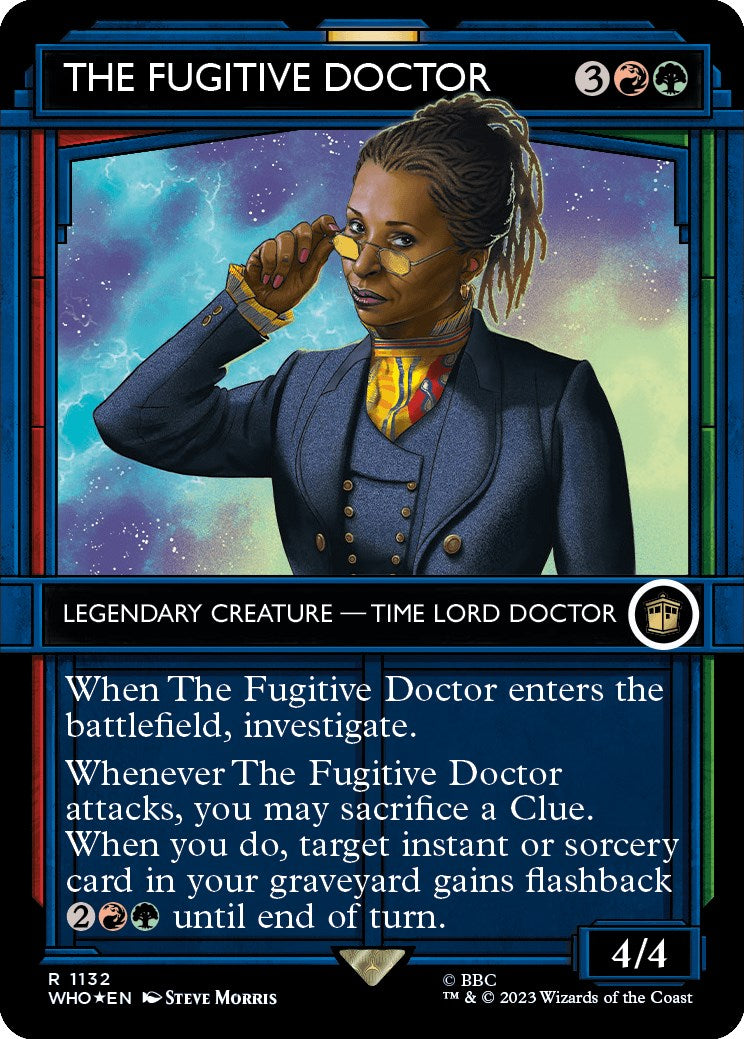 The Fugitive Doctor (Showcase) (Surge Foil) [Doctor Who] | The Clever Kobold