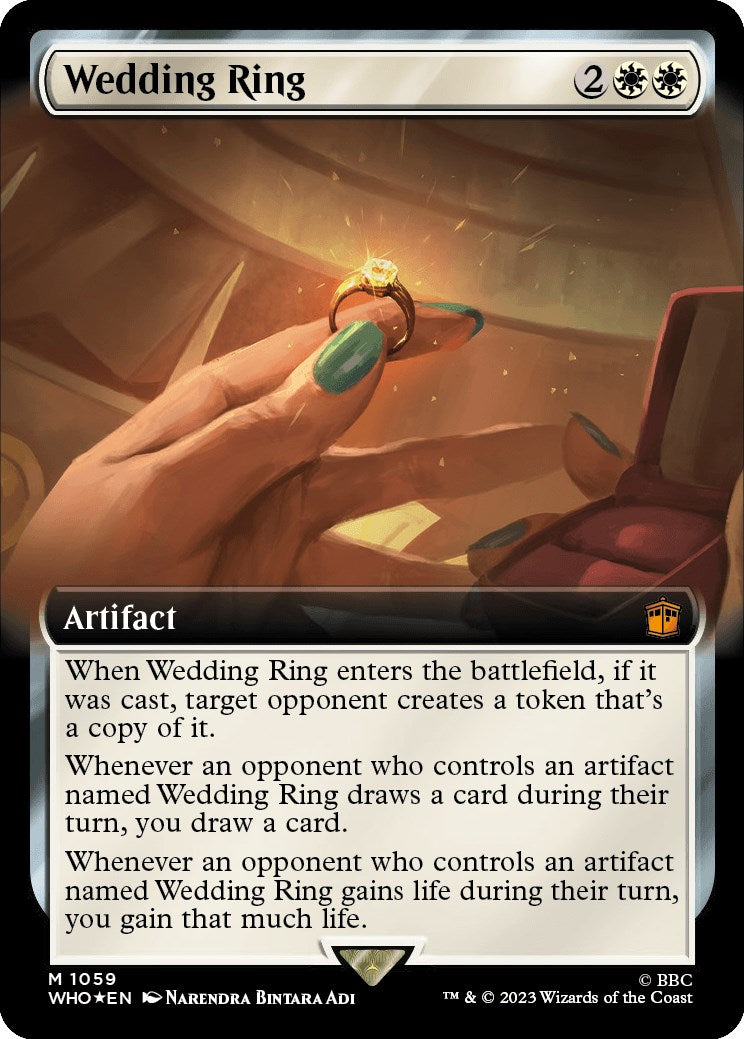 Wedding Ring (Extended Art) (Surge Foil) [Doctor Who] | The Clever Kobold