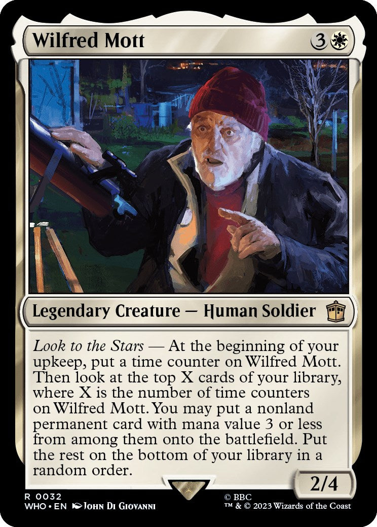 Wilfred Mott [WHO - 32]