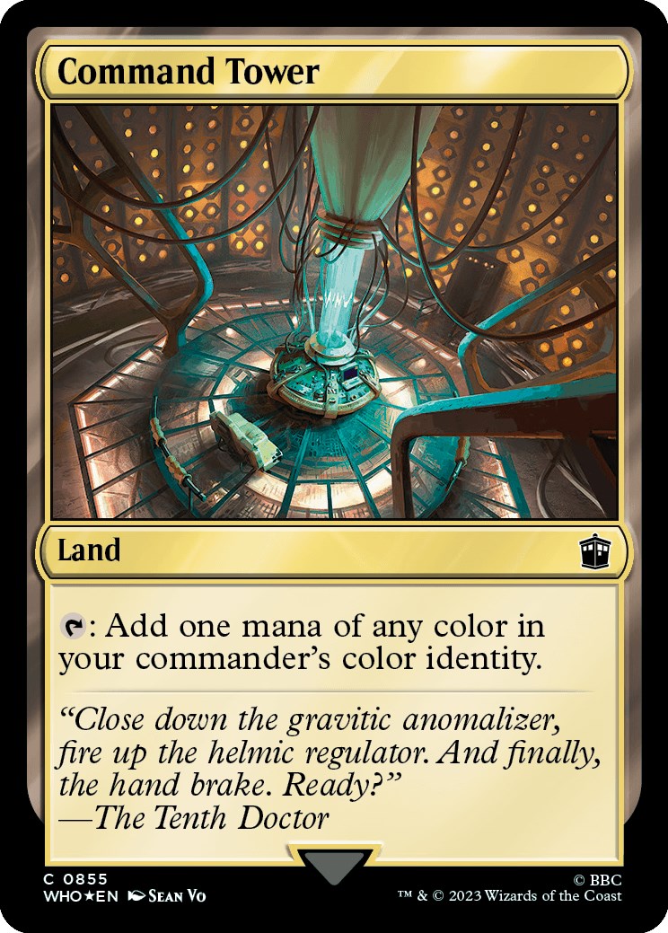 Command Tower (0855) (Surge Foil) [WHO - 855]
