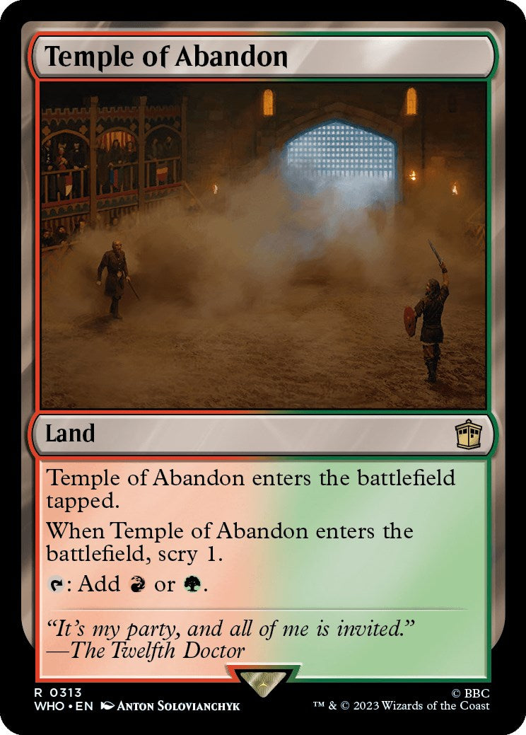 Temple of Abandon [WHO - 313]