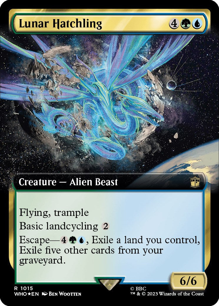 Lunar Hatchling (Extended Art) (Surge Foil) [WHO - 1015]