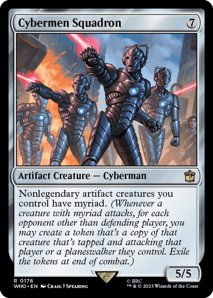 Cybermen Squadron [WHO - 176]