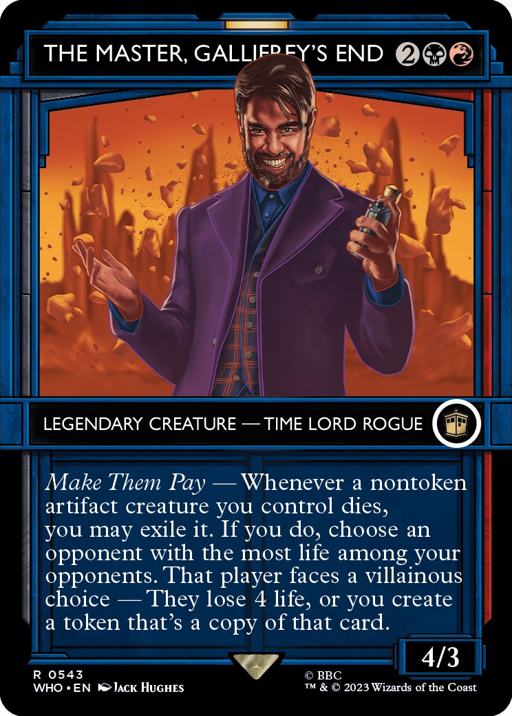 The Master, Gallifrey's End (Showcase) [WHO - 543]