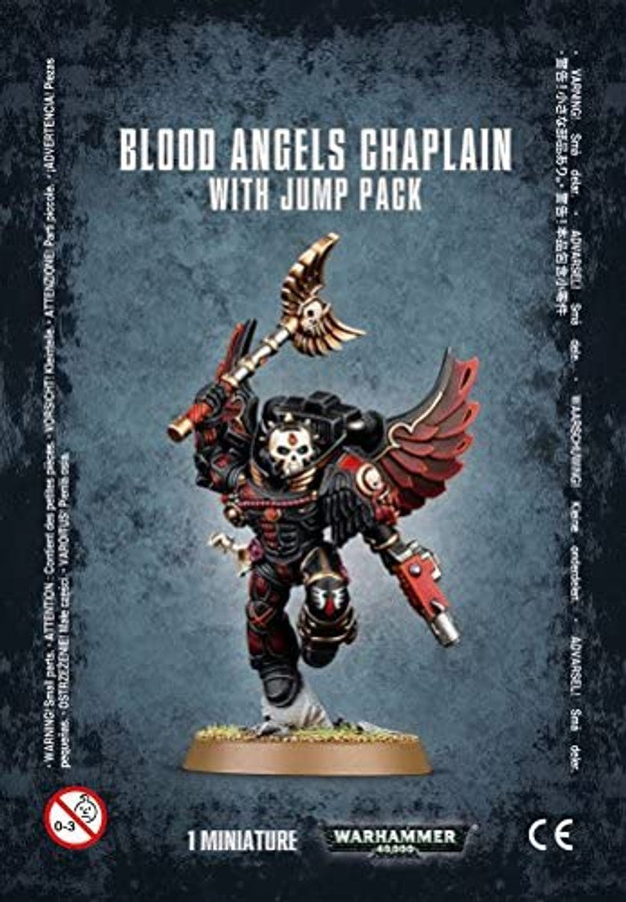 Blood Angels Chaplain With Jump Pack | The Clever Kobold