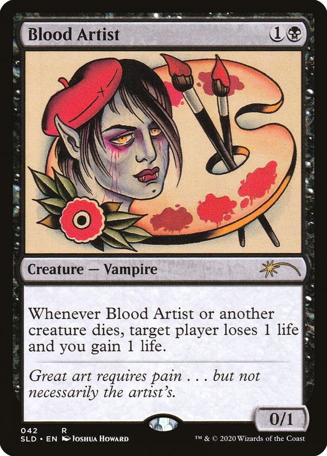 Blood Artist [Secret Lair Drop Series] | The Clever Kobold