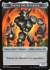 Plant // Treasure Double-Sided Token [Double Masters Tokens] | The Clever Kobold