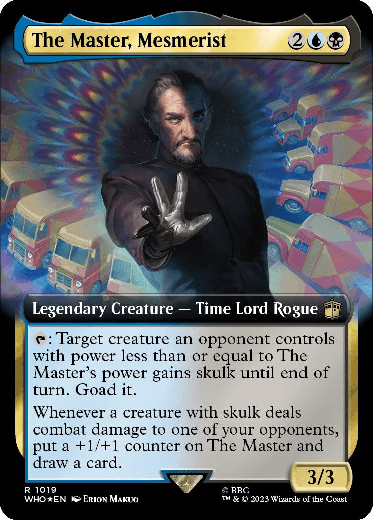The Master, Mesmerist (Extended Art) (Surge Foil) [WHO - 1019]
