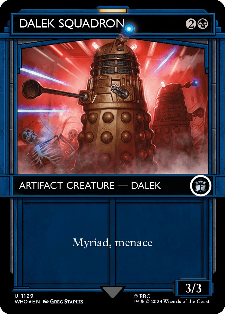 Dalek Squadron (Showcase) (Surge Foil)
