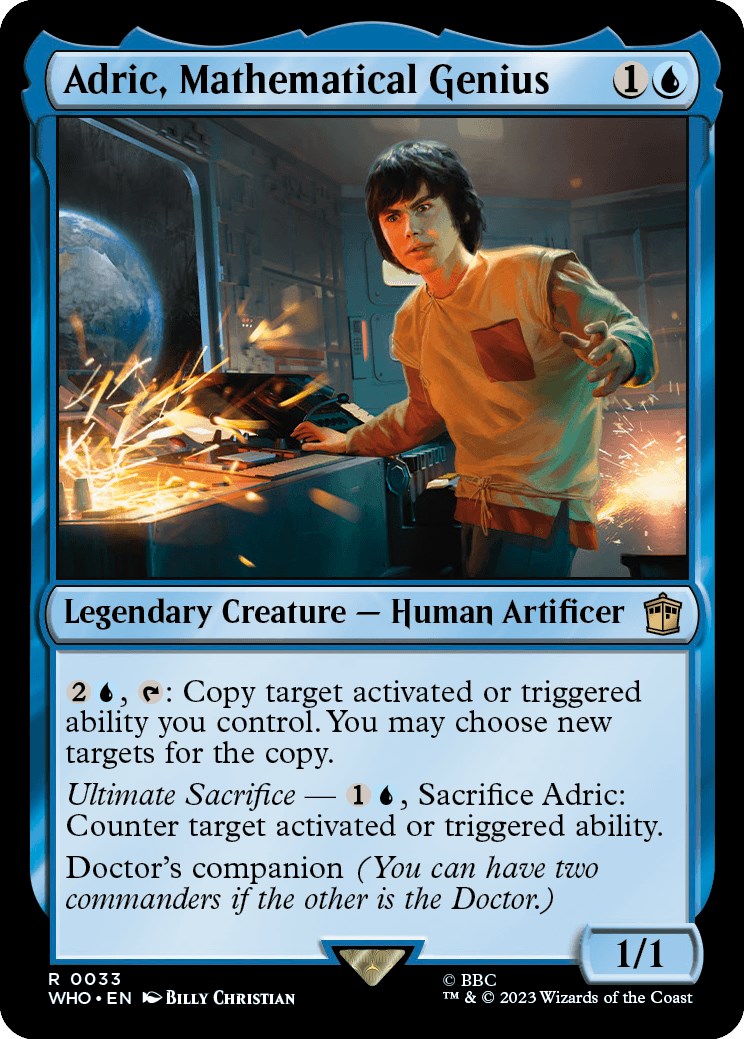 Adric, Mathematical Genius [WHO - 33]