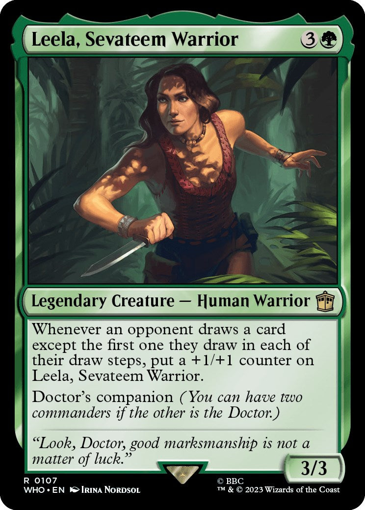 Leela, Sevateem Warrior [WHO - 107]