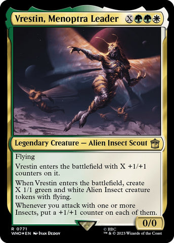 Vrestin, Menoptra Leader (Surge Foil)
