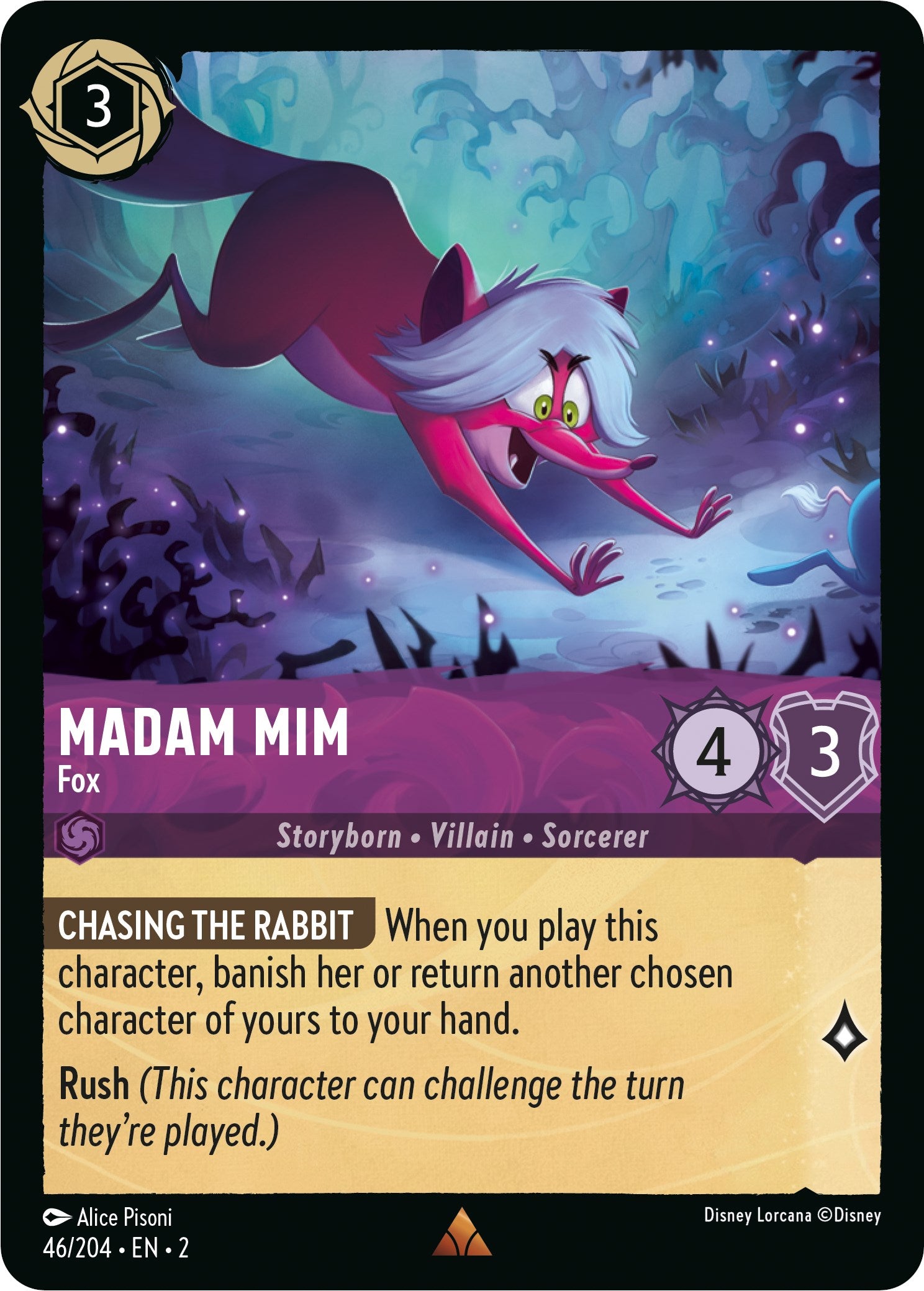 Madam Mim - Fox (46/204) [Rise of the Floodborn] | The Clever Kobold