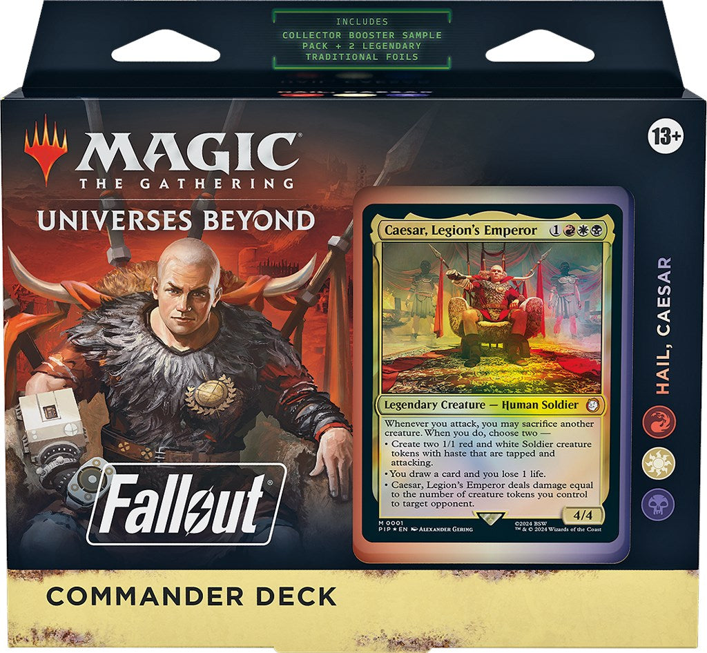 Fallout: Out of the Vault - Hail, Caesar Commander Deck | The Clever Kobold