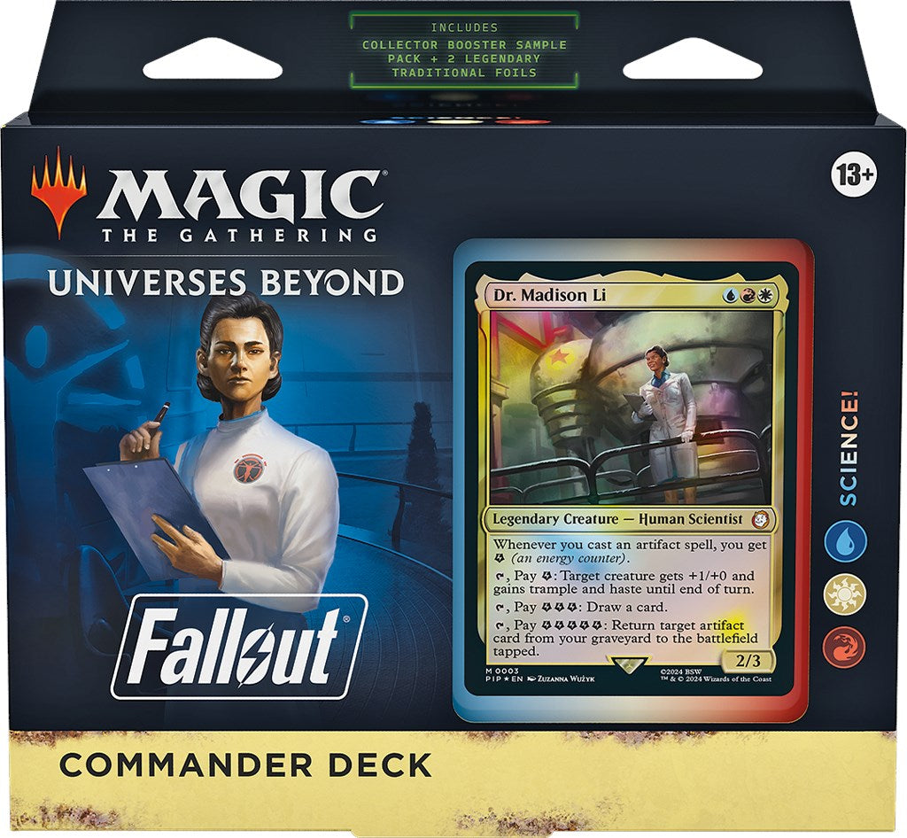 Fallout: Out of the Vault - Science! Commander Deck | The Clever Kobold